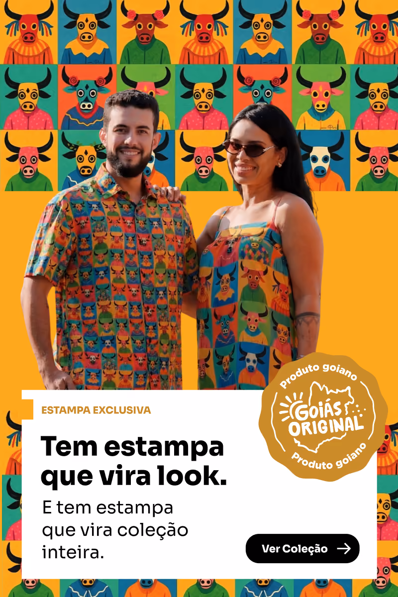 Tem estampa que vira look