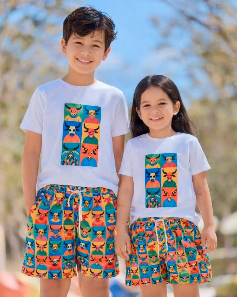 Conjunto infantil Mascarados