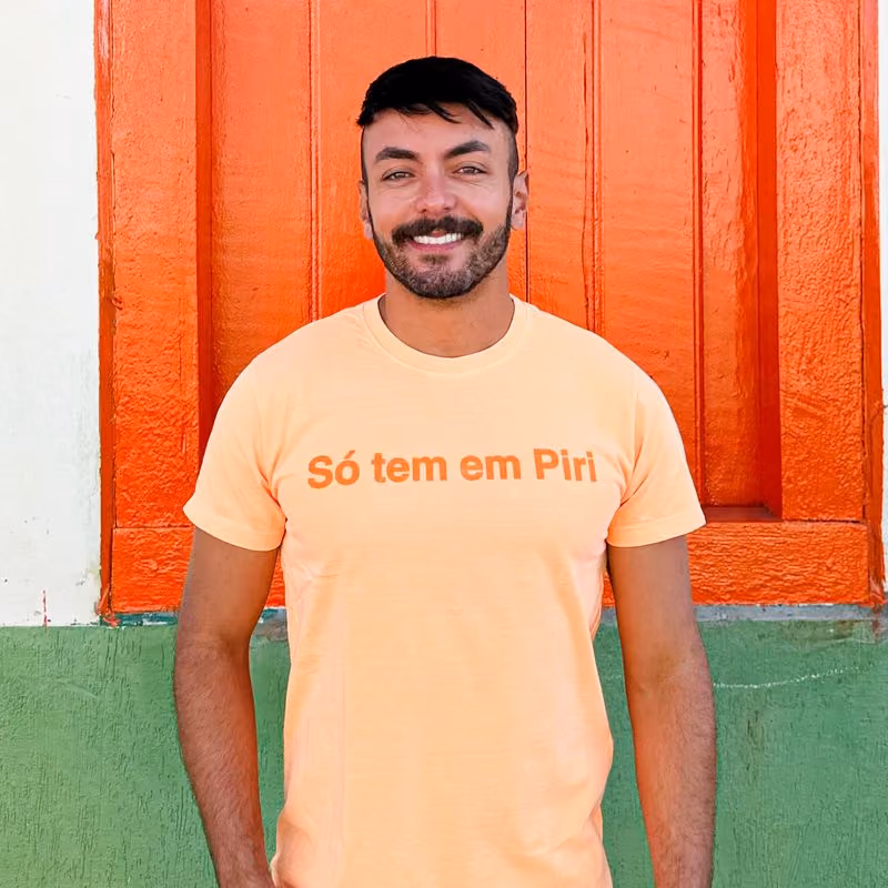 Camiseta Só tem em Piri · UsePiri